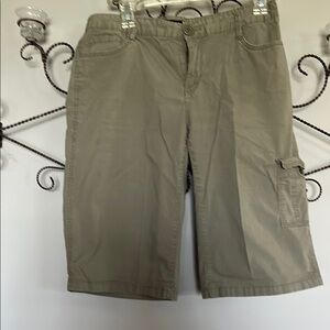 Khaki Cargo Shorts